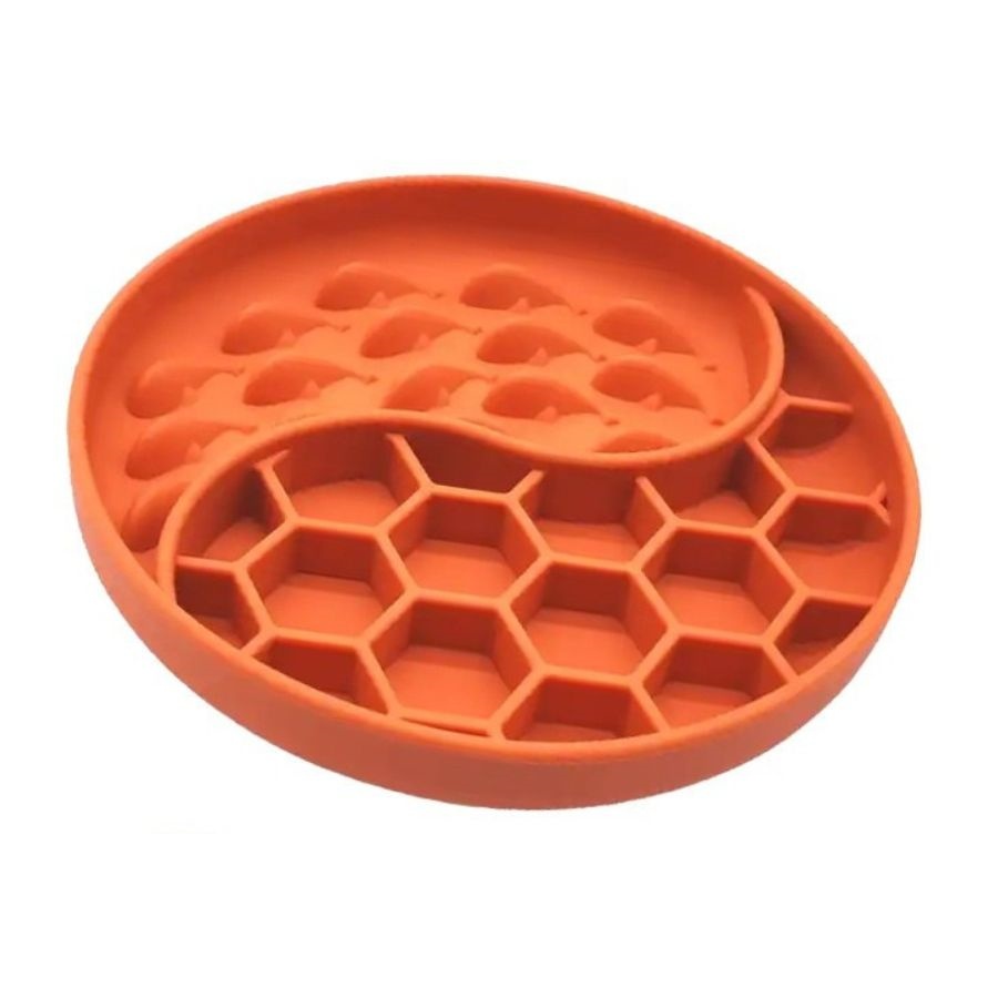 silicone dog slow feeder bowl (3)