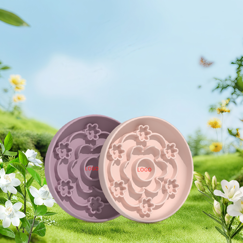 Flowers Slow Feeder Bowl 3